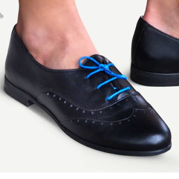 Julia Bo Shoes - JULIA BO Limehouse Oxford handmade black leather Women, size US 10 EUR 41 NWOB